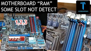 Motherboard some ramdimm not detect repair [upl. by Erehpotsirhc276]