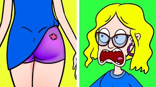 19 FUNNY STORIES ABOUT EVERYONE  Awkward Relatable Moments by 123Go Animated [upl. by Aceissej67]