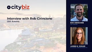 citybiz Interview Rob Cirincione  CEO at Sunairio [upl. by Nnalyrehc]