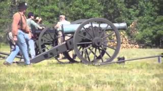 24Pdr Civil War Bronze Cannon [upl. by Seidnac]