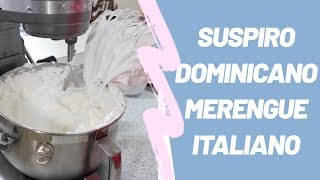 Como Hacer Suspiro Dominicano o Merengue Italiano [upl. by Eiblehs]