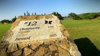 PGA professional tips on playing No 12 of the Plantation Course at Kapalua [upl. by Aztinad306]