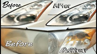 How To Clean Headlights Easy Simple [upl. by Trotter452]