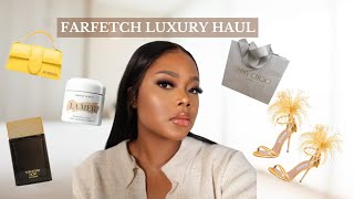 FARFETCH LUXURY HAUL amp UNBOXING  NEW IN BEAUTY ITEMS [upl. by Herv887]