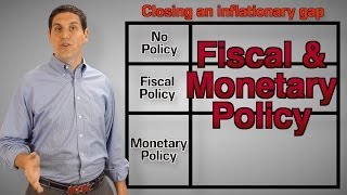 Fiscal amp Monetary Policy  Macro Topic 51 [upl. by Alehtse263]