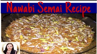 Nawabi Semai Recipe how to make Vermicelli Crunchy Sevaiya custard Recipe [upl. by Anabal]