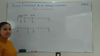 DENSIDAD DE LOS NÚMEROS RACIONALES [upl. by Alleuqram]