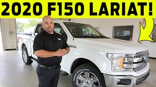 2020 Ford F150 Lariat  Exterior amp Interior In Depth LOOK [upl. by Thar]