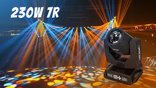 230W 7R Beam Moving Head Light  Sharpy Light Beam 230 [upl. by Chernow]