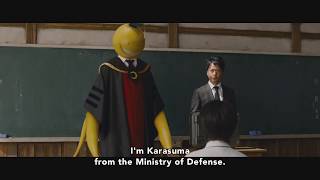 Assassination Classroom the Movies Live Action  Official Clip  The Target [upl. by Falzetta]