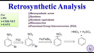 Retrosynthetic Analysis Basic concepts [upl. by Linneman]