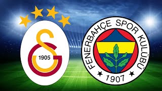 GALATASARAY FENERBAHÇE MAÇI CANLI İZLE [upl. by Lennad]