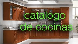 catalogo de muebles de cocina  kitchen design [upl. by Refinne]