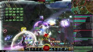 Guild Wars 2 Support Vindicator WvW game play heal stress testing [upl. by Merwyn]