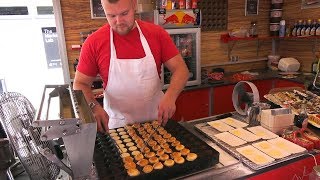 Dutch Street Food  Poffertjes [upl. by Ilyah]