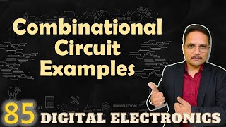 Combinational Circuit Examples in Digital Electronics [upl. by Rasure129]