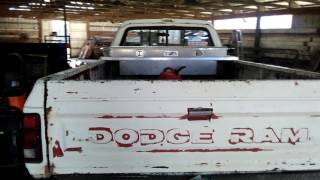 1987 Dodge D150 restoration part 1 [upl. by Wernsman]