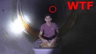 OUIJA BOARD IN NEW HAUNTED TUNNEL we got threatened  FaZe Rug [upl. by Aneehsal]