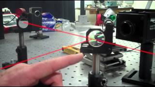 Michelson Interfereomter Alignment SAMPLE [upl. by Alul862]