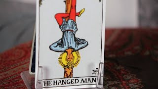 How to Read the Hanged Man Card  Tarot Cards [upl. by Adla]