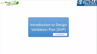 Design Validation Plan DVP [upl. by Lamprey933]