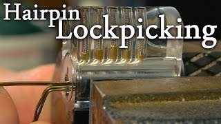 How to Pick a Lock With Hairpins [upl. by Nahshunn]