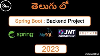 Backend Course using Spring Boot in Telugu [upl. by Atinwahs614]