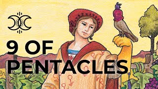 9 of Pentacles 🏦 Quick Tarot Card Meanings 🏦 Tarotcom [upl. by Benge292]