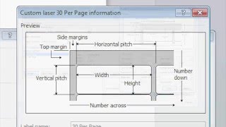 How To Make Custom Label Templates In Microsoft Word [upl. by Wylie561]