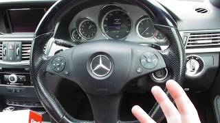 Mercedes E Class W212 Transmission Reset How To Guide amp Tutorial [upl. by Nyrac]