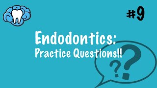 Endodontics  PRACTICE QUESTIONS  INBDE ADAT [upl. by Marte]