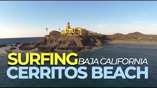 Baja Californias best surfing spot  CERRITOS BEACH  Winter [upl. by Berri]