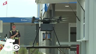 Walmart DroneUp program making deliveries around NWA [upl. by Aicatsue238]