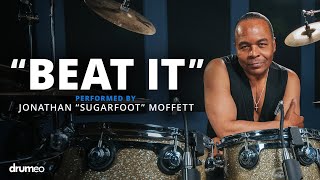 Michael Jacksons Drummer Jonathan Moffett Performs quotBeat Itquot [upl. by Ries780]