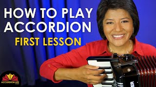 How To Play The Accordion For Beginners  Accordion Life Academy [upl. by Binnings]