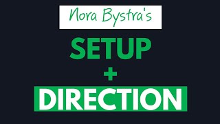 Setup PLUS Direction  Nora Bystra [upl. by Ydroj]