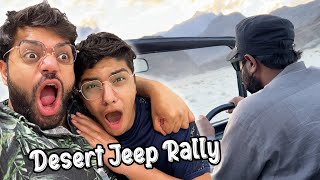 Most Dangerous Jeep Rally In Desert 😱 [upl. by Zuckerman]