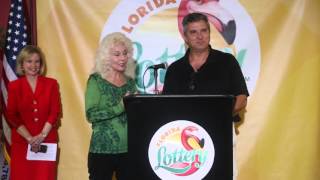 Floridas Winner from the WorldRecord 15 billion POWERBALL Jackpot Comes Forward [upl. by Hadeis]