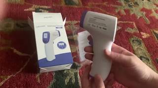 How to Use Your Touchless Thermometer [upl. by Akinnej795]