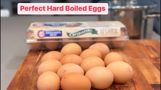 How To Make Perfect Hard Boiled Eggs [upl. by Tani]