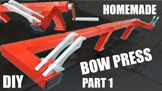 Homemade Bow Press  Part 1 [upl. by Ardnuassac]