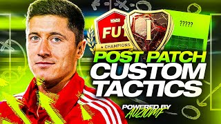 POST PATCH FORMATIONS amp CUSTOM TACTICS 🔥  FIFA 22 Ultimate Team [upl. by Jasmina]