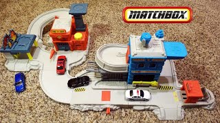 Matchbox Rescue Station Playset  Unboxing and Demonstration [upl. by Violet555]