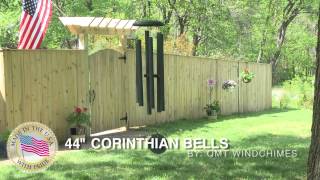 Corinthian Bells® 44quot Green wind chime by Wind River [upl. by Kendry]