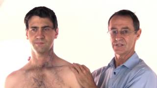 Trigger Point Therapy  Treating Sternocleidomastoid SCM [upl. by Kamin]