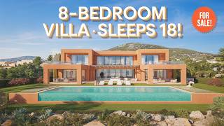 8 Bedroom Sleeps 18 Villa in Jávea Alicante [upl. by Eisseb]