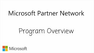 MPN 101 Short Microsoft Partner Program Overview [upl. by Codd]