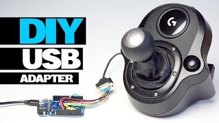 DIY LOGITECH USB SHIFTER ADAPTER DRIVING FORCE [upl. by Particia]