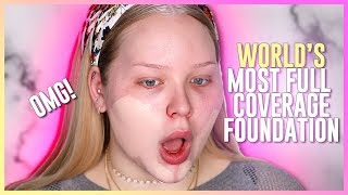 WORLDS MOST FULL COVERAGE FOUNDATION  NikkieTutorials [upl. by Hueston924]