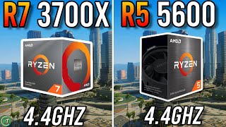 Ryzen 7 3700X vs Ryzen 5 5600  Any Difference [upl. by Fitzpatrick232]